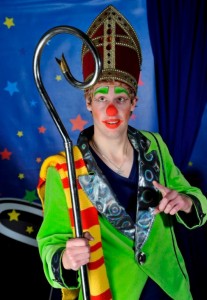 clown met sinterklaas show