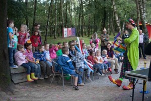 clown op kinderfeestje